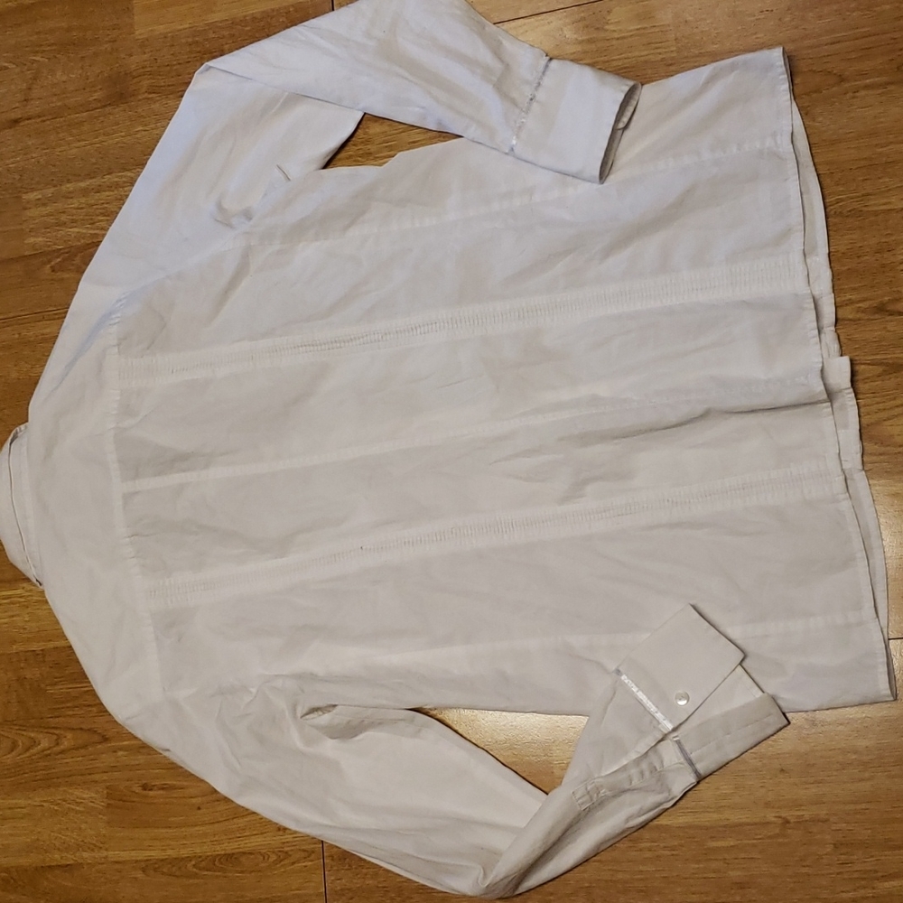 Pendleton White Button Down With Embellishment Si… - image 4